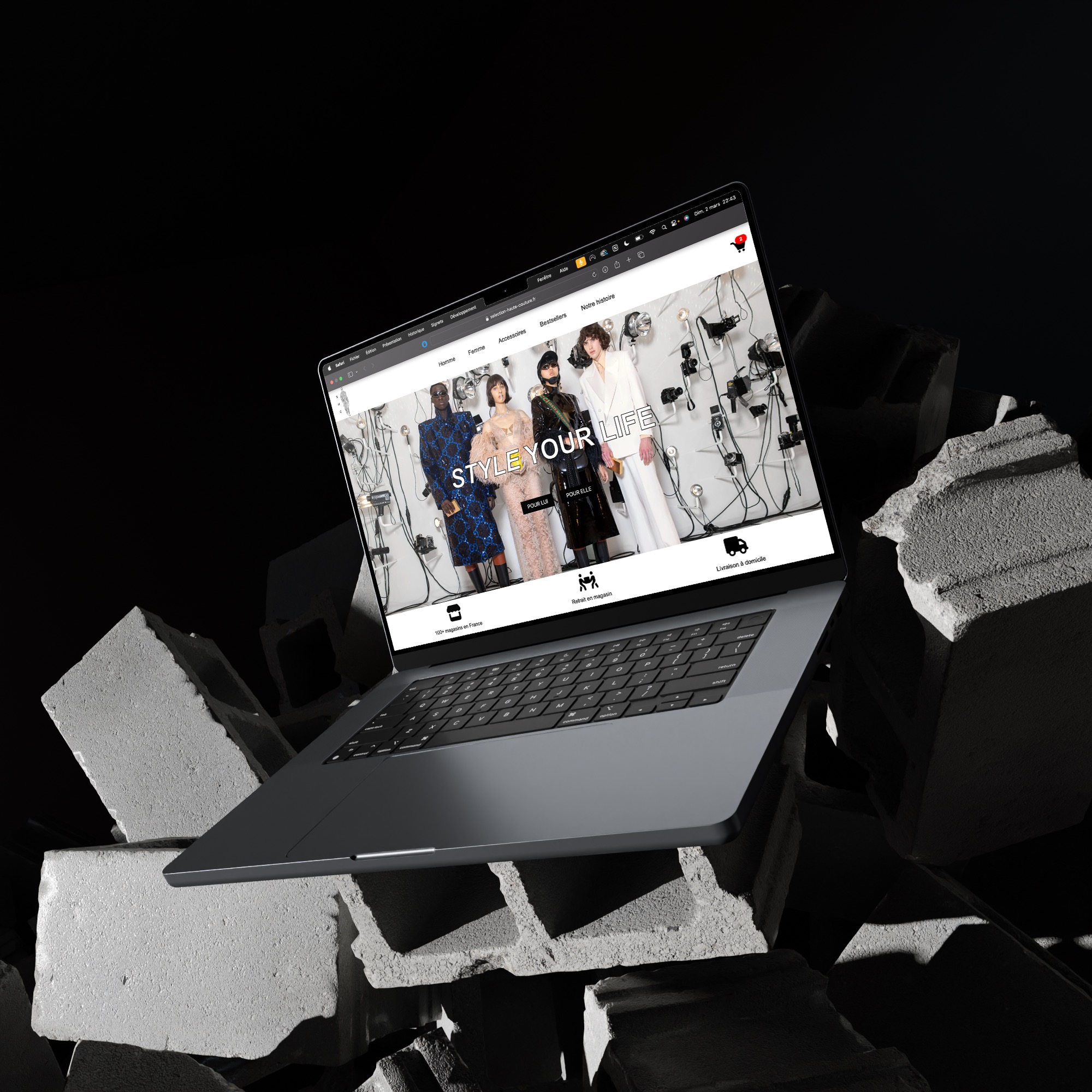 Site vente de vêtement